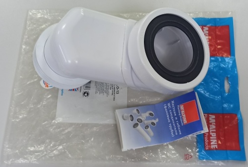 Фановый эксцентрик 130 мм для унитаза McAlpine MRWCLO-13