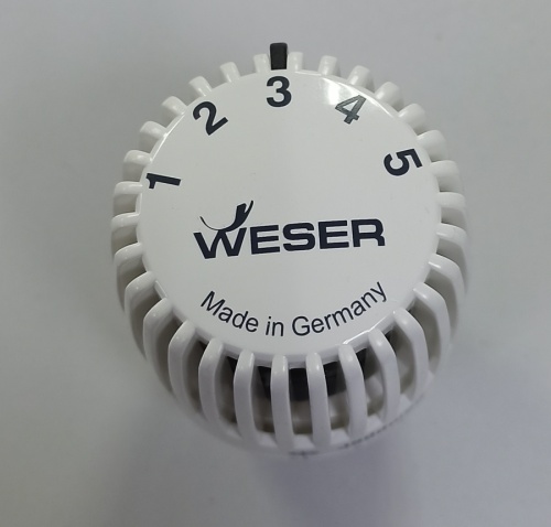 Термоголовка жидкостная Weser 320 KH M30x1,5мм с нулевым положением