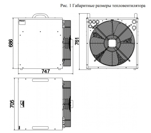 Тепловентилятор КЭВ-100Т20Е Тепломаш