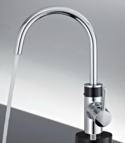 Смеситель для кухни Kludi E-GO 422000575 хром, сенсор 220V