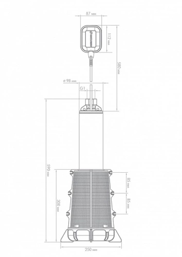Колодезный насос Джилекс ВОДОМЕТ 55/50 А дф 6550