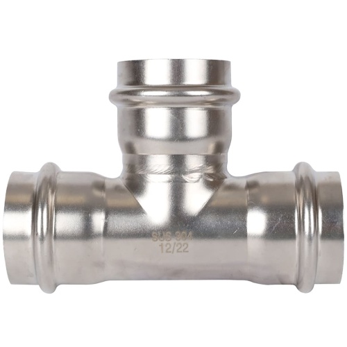 Тройник ВПр 35 пресс, нержавеющая сталь Rommer