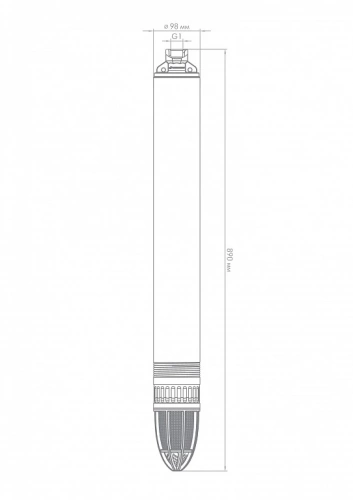 Погружной насос Джилекс скважинный ВОДОМЕТ 55/90 БК ок 5539