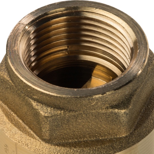 Обратный клапан Stout 1/2" пружинный с металлическим седлом