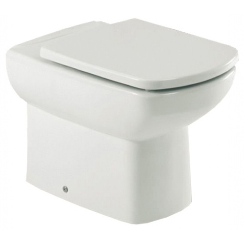 Приставной унитаз Roca Dama Senso Compacto 355x555 к скрытому бачку 347517000