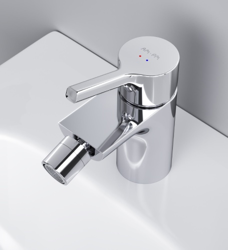 Смеситель для биде AM.PM X-Joy F85B83100 донный клапан