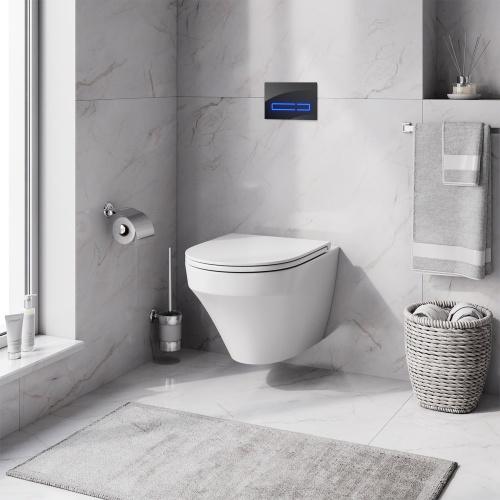 Подвесной унитаз и инсталляция AM.PM Inspire IS450A38.501700