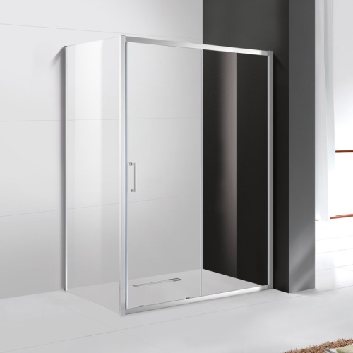 Душевой уголок 130x90 Cezares MOLVENO-AH-11-130/90-C-Cr-IV