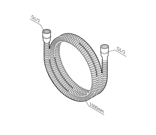 Шланг для душа 1500 AM.PM F0400664