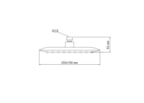 Душевая лейка WasserKraft A031