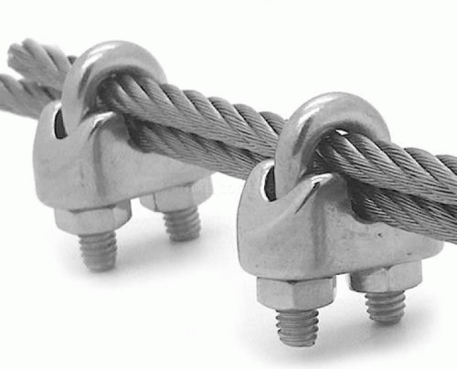 Зажим (хомут) для троса 3-4 мм Unipump 68977