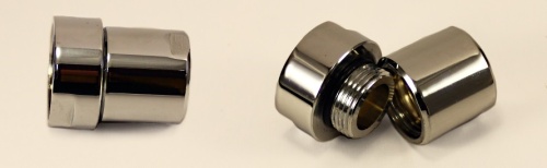 Муфта стяжная для полотенцесушителя 1"Вx3/4"В, хром TeRma