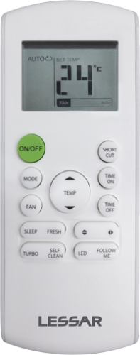 Бытовая сплит-система Lessar Amigo LS-HE12KRA2A/LU-HE12KRA2A холод 3,36 кВт, тепло 3,69 кВт