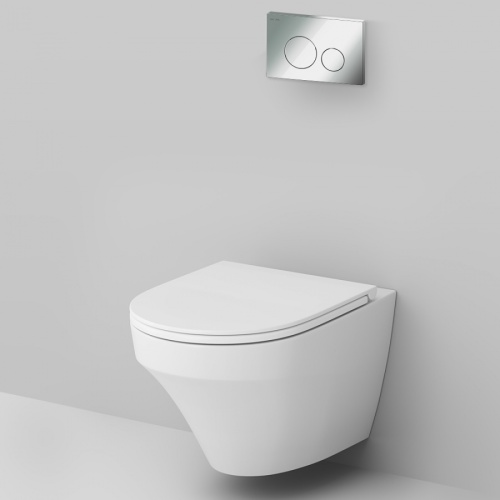 Подвесной унитаз и инсталляция AM.PM Inspire IS49051.501700