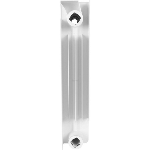 Биметаллический радиатор STOUT STYLE 350 - 6 секций, боковое, белый RAL 9010