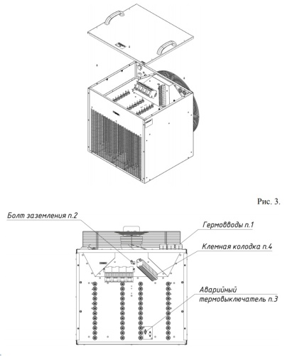 Тепловентилятор КЭВ-100Т20Е Тепломаш