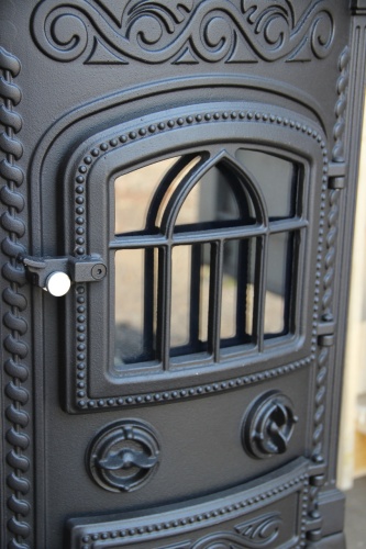 Чугунная печь NORDflam PLATO черный.