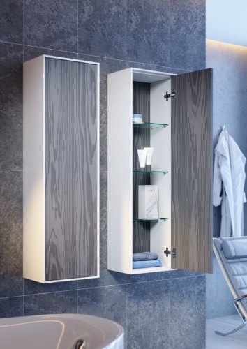 Пенал AQWELLA Genesis 35 белый GEN0535W