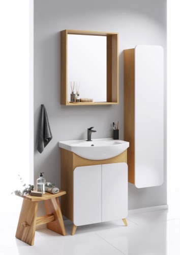 Пенал AQWELLA Basic 35 Дуб золотой BAS0535DZ