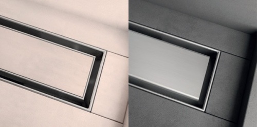 Комплект TECElinus для монтажа дренажного канала 2 в 1, с основой для плитки “tile” и “steel”, с мембраной 700 мм