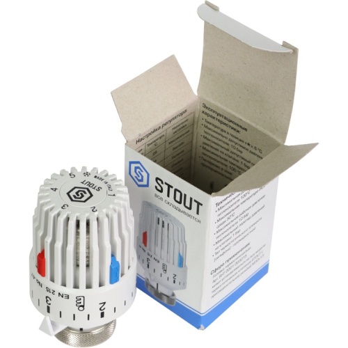 Головка термостатическая Stout газовая M30x1,5 SHT 0001 003015