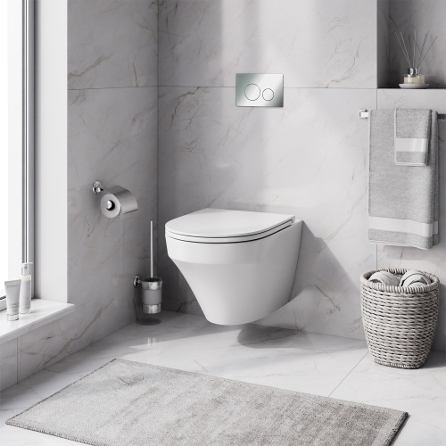 Подвесной унитаз и инсталляция AM.PM Inspire IS49051.501700