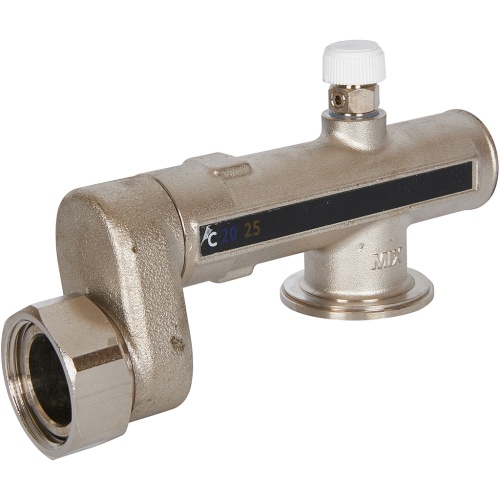 Насосно-смесительный узел Stout с 3-х ходовым смесительным клапаном 20-55 °C без насоса