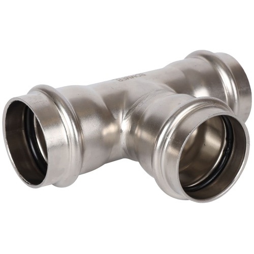 Тройник ВПр 35 пресс, нержавеющая сталь Rommer