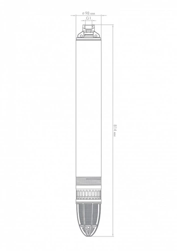 Погружной насос Джилекс скважинный ВОДОМЕТ 55/75 ок 5575
