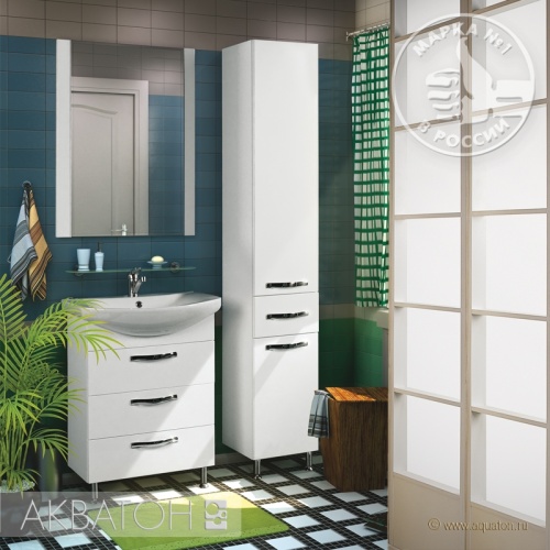 Тумба Акватон Ария 65 Н белый 1A123401AA010